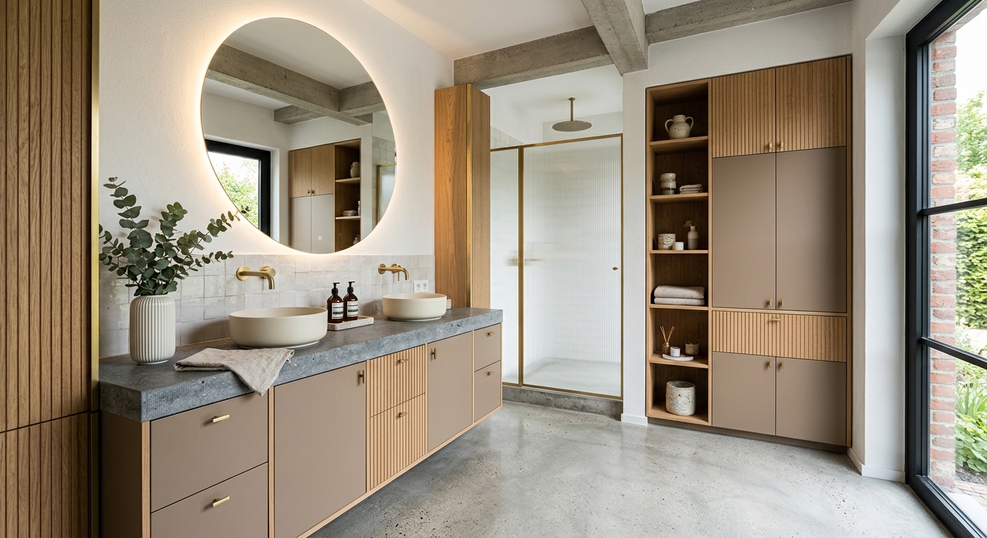 Salles de bain sur mesure — Atelier Monesia Belgique