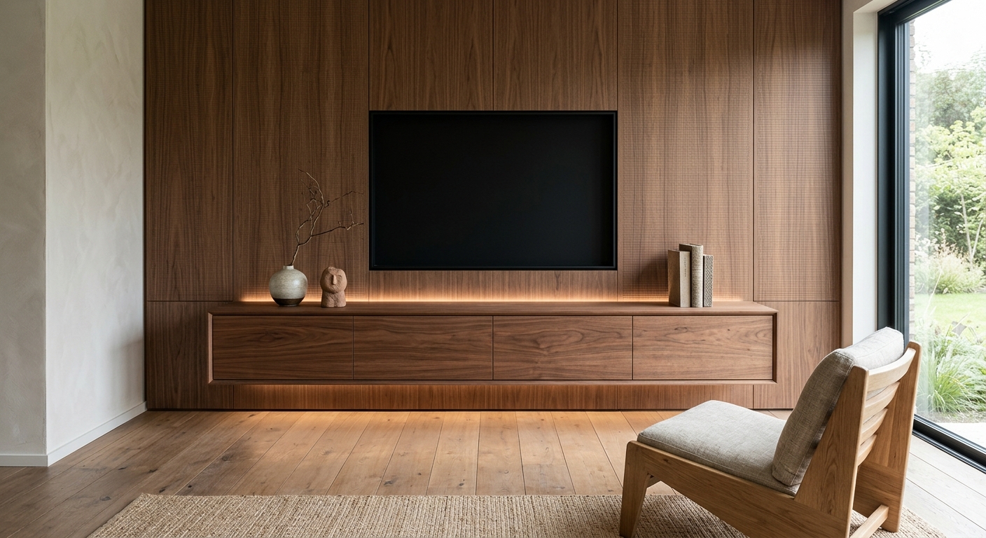Meubles TV & Salon sur mesure — Atelier Monesia Belgique